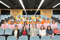 Prof. Fung Tung (middle, front row), Associate-Pro-Vice-Chancellor attends the opening ceremony of the 3rd Green Summer Camp